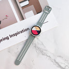 For Samsung Galaxy Watch4 44mm / Rock Blue White