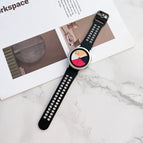 For Samsung Galaxy Watch4 44mm / Black White