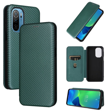 Carbon Fiber Texture Magnetic Horizontal Flip PU Phone Case, For OPPO Realme 9i / A36, For Blackview A55, For Ulefone Note 13P, For Samsung Galaxy A23 5G