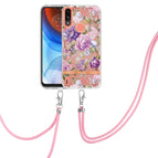 For Motorola Moto E7 Power / Moto E7i Power / Purple Peony