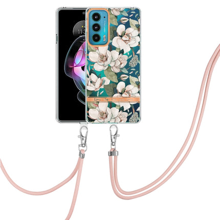 Flowers Series TPU Phone Case with Lanyard, For Motorola Moto G50 5G, For Motorola Moto G60 / G40 Fusion, For Motorola Edge 20, For Motorola Edge 20 Lite