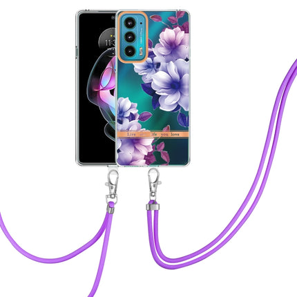 Flowers Series TPU Phone Case with Lanyard, For Motorola Moto G50 5G, For Motorola Moto G60 / G40 Fusion, For Motorola Edge 20, For Motorola Edge 20 Lite