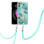 For Motorola Edge 20 Lite / Blue Rose