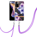 For Xiaomi Redmi Note 11 Pro / Redmi Note 11 Pro+ / Purple Begonia