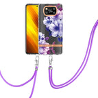 For Xiaomi Poco X3 NFC / Purple Begonia