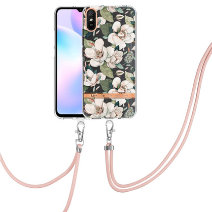 Flowers Series TPU Phone Case with Lanyard, For Xiaomi Redmi Note 11 Pro / Redmi Note 11 Pro+, For Xiaomi Mi 11T, For Xiaomi Poco X3 NFC, For Xiaomi Redmi 9A