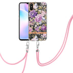 For Xiaomi Redmi 9A / Purple Peony