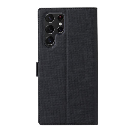 ViLi K Series Magnetic Buckle Leather Phone Case, For Samsung Galaxy S22 Ultra 5G