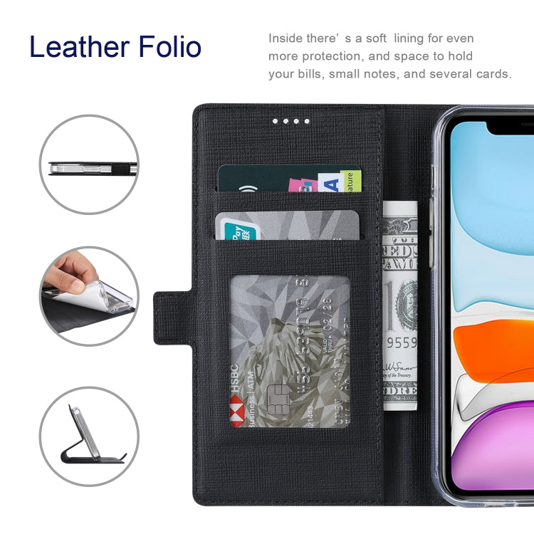 ViLi K Series Magnetic Buckle Leather Phone Case, For Samsung Galaxy S22 Ultra 5G