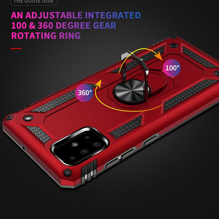 Shockproof TPU + PC Protective Case with 360 Degree Rotating Holder, For Galaxy A51, For  Galaxy A71, For Galaxy S20+, For Galaxy S20, For Galaxy S20 Ultra