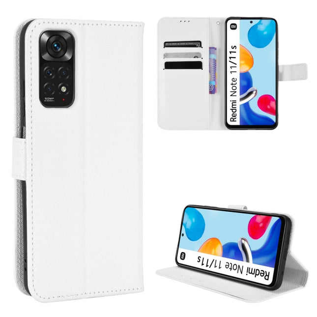 Diamond Texture Leather Phone Case, For Xiaomi Redmi 9, For Xiaomi Redmi Note 11 4G Global / Note 11S, For Xiaomi Redmi Note 11 Pro 5G / 4G Global, For Xiaomi Mi 11 Ultra