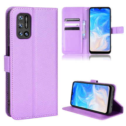 Diamond Texture Leather Phone Case, For DOOGEE N40 Pro, For Huawei Nova 8i / Honor 50 Lite, For Blackview A55, For Blackview A70 2021