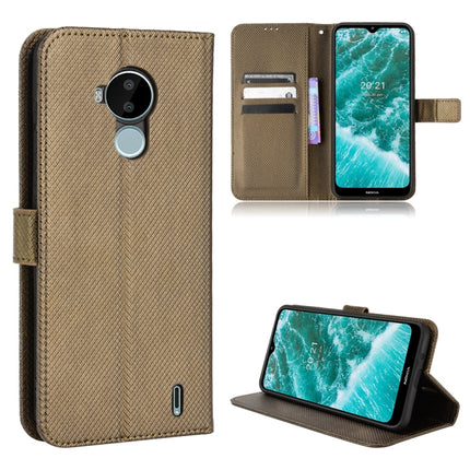 Diamond Texture Leather Phone Case, For Nokia G10 / G20 / 6.3, For Nokia C01 Plus, For Nokia C30, For Ulefone Note 12P