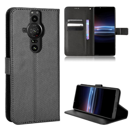 Diamond Texture Leather Phone Case, For Ulefone Note 13P, For Oukitel C22, For Sony Xperia ACE  II / SO-41B, For Sony Xperia Pro-1