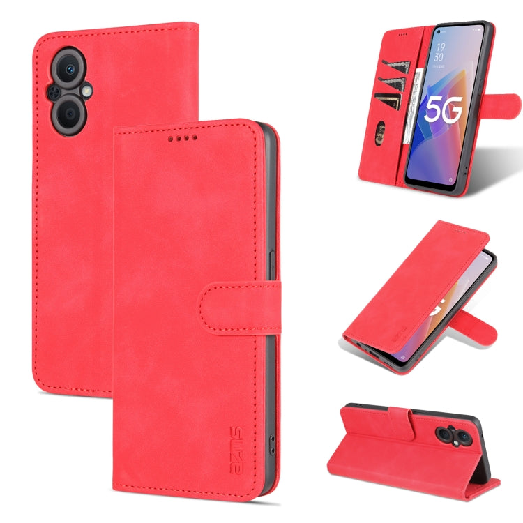 AZNS Skin Feel Calf Texture Horizontal Flip Leather Phone Case, For vivo Y76s 5G / Y74s, For OPPO A96 5G / Reno7 5G Overseas Version & OnePlus Nord N20 5G, For Xiaomi Redmi Note 11 4G Global / Note 11S, For Xiaomi Redmi Note 11 Pro Foreign Version