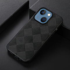 Weave Plaid PU Phone Case, For iPhone 13, For iPhone 13 Pro, For iPhone 13 Pro Max