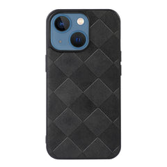 Weave Plaid PU Phone Case, For iPhone 13, For iPhone 13 Pro, For iPhone 13 Pro Max