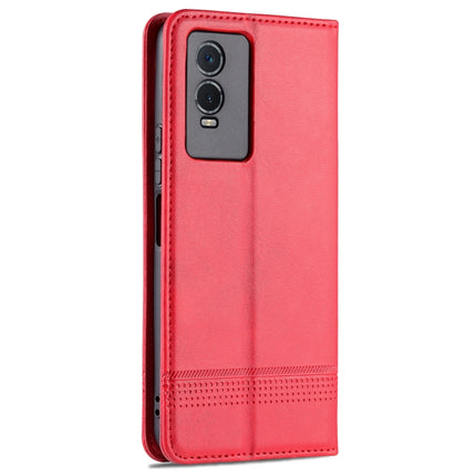 AZNS Magnetic Calf Texture Leather Phone Case, For vivo Y76s / Y74s, For Honor Play 30 Plus, For Redmi Note 11 4G Overseas Version / Note 11S, For Redmi Note 11 Pro Overseas Version