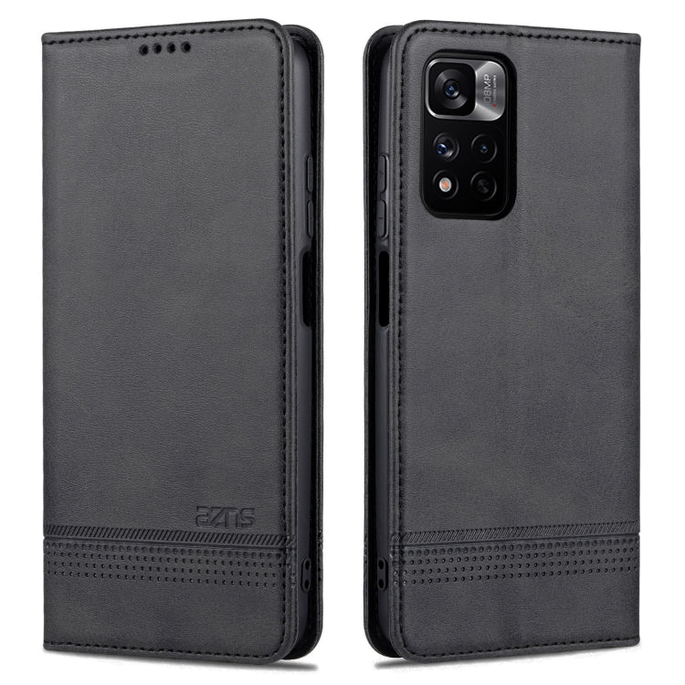 AZNS Magnetic Calf Texture Leather Phone Case, For vivo Y76s / Y74s, For Honor Play 30 Plus, For Redmi Note 11 4G Overseas Version / Note 11S, For Redmi Note 11 Pro Overseas Version