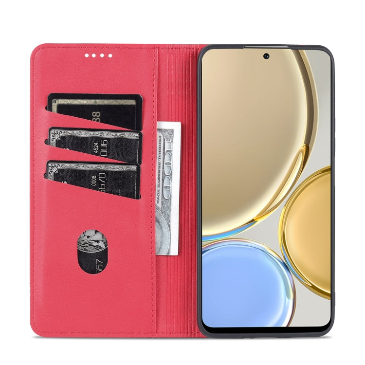 AZNS Magnetic Calf Texture Leather Phone Case, For Honor X30, For Samsung Galaxy A13 4G