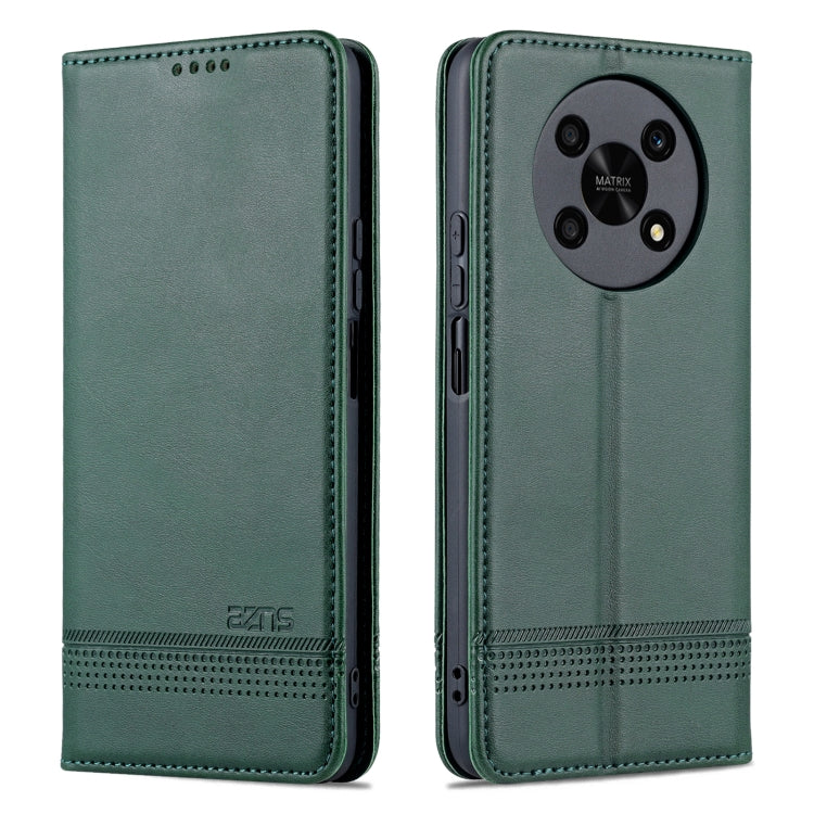 AZNS Magnetic Calf Texture Leather Phone Case, For Honor X30, For Samsung Galaxy A13 4G