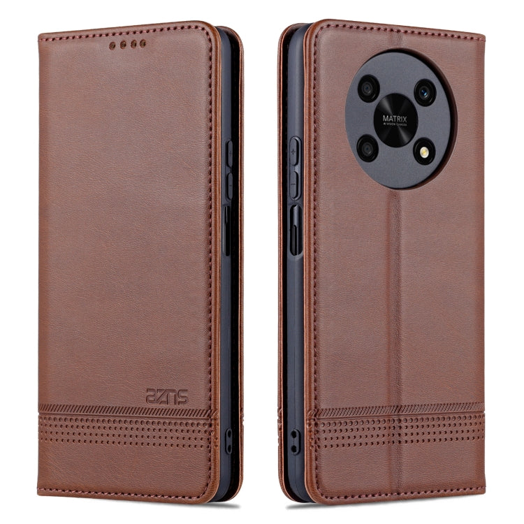 AZNS Magnetic Calf Texture Leather Phone Case, For Honor X30, For Samsung Galaxy A13 4G