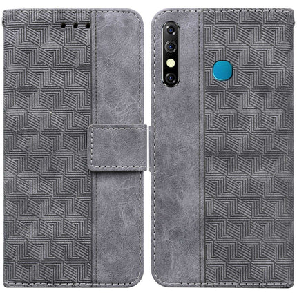 Geometric Embossed Leather Phone Case, For Infinix Hot 8 X650 CC7, For Infinix Hot 9 X655C / Note 7 Lite, For Infinix Hot 10 Play / Smart 5 India, For Infinix Hot 10s / Hot 10T