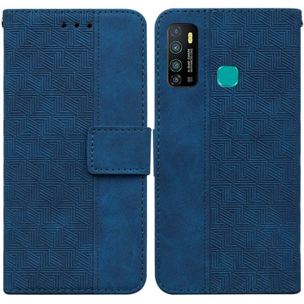 Geometric Embossed Leather Phone Case, For Infinix Hot 8 X650 CC7, For Infinix Hot 9 X655C / Note 7 Lite, For Infinix Hot 10 Play / Smart 5 India, For Infinix Hot 10s / Hot 10T