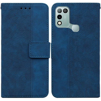 Geometric Embossed Leather Phone Case, For Infinix Hot 8 X650 CC7, For Infinix Hot 9 X655C / Note 7 Lite, For Infinix Hot 10 Play / Smart 5 India, For Infinix Hot 10s / Hot 10T