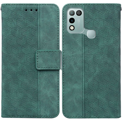 Geometric Embossed Leather Phone Case, For Infinix Hot 8 X650 CC7, For Infinix Hot 9 X655C / Note 7 Lite, For Infinix Hot 10 Play / Smart 5 India, For Infinix Hot 10s / Hot 10T