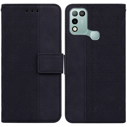Geometric Embossed Leather Phone Case, For Infinix Hot 8 X650 CC7, For Infinix Hot 9 X655C / Note 7 Lite, For Infinix Hot 10 Play / Smart 5 India, For Infinix Hot 10s / Hot 10T
