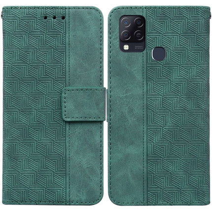Geometric Embossed Leather Phone Case, For Infinix Hot 8 X650 CC7, For Infinix Hot 9 X655C / Note 7 Lite, For Infinix Hot 10 Play / Smart 5 India, For Infinix Hot 10s / Hot 10T