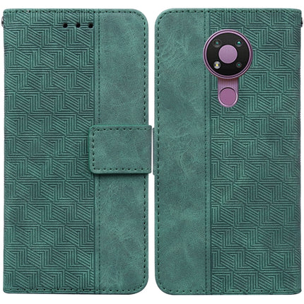 Geometric Embossed Leather Phone Case, For Nokia 3.4, For Nokia 6.2 / 7.2, For Nokia G10 / G20, For Nokia G11 / G21