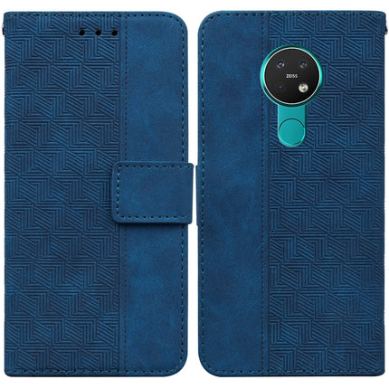 Geometric Embossed Leather Phone Case, For Nokia 3.4, For Nokia 6.2 / 7.2, For Nokia G10 / G20, For Nokia G11 / G21