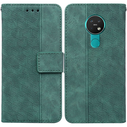 Geometric Embossed Leather Phone Case, For Nokia 3.4, For Nokia 6.2 / 7.2, For Nokia G10 / G20, For Nokia G11 / G21