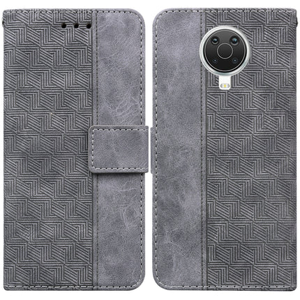 Geometric Embossed Leather Phone Case, For Nokia 3.4, For Nokia 6.2 / 7.2, For Nokia G10 / G20, For Nokia G11 / G21