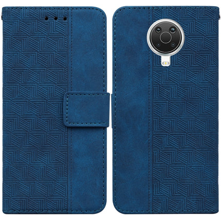 Geometric Embossed Leather Phone Case, For Nokia 3.4, For Nokia 6.2 / 7.2, For Nokia G10 / G20, For Nokia G11 / G21