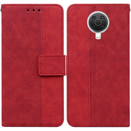 Geometric Embossed Leather Phone Case, For Nokia 3.4, For Nokia 6.2 / 7.2, For Nokia G10 / G20, For Nokia G11 / G21
