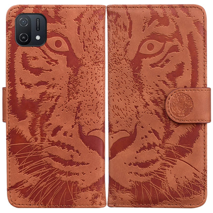 Tiger Embossing Pattern Horizontal Flip Leather Phone Case, For Google Pixel 7 Pro 5G, For Google Pixel 7 5G, For Motorola Moto G31 4G(Brazil ), For OPPO A16K