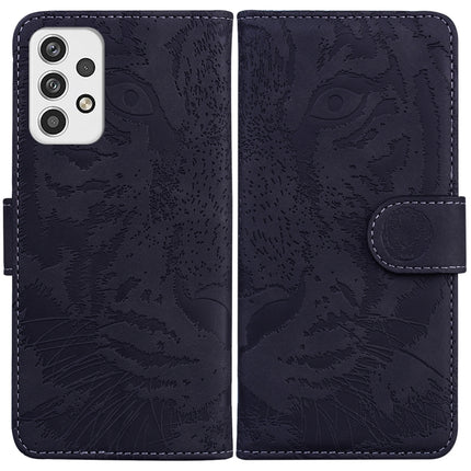 Tiger Embossing Pattern Horizontal Flip Leather Phone Case, For Samsung Galaxy A23, For ZTE Blade A52, For ZTE Blade A72 / V40 Vita