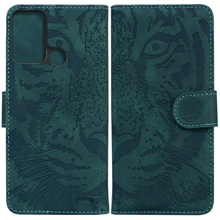 Tiger Embossing Pattern Horizontal Flip Leather Phone Case, For Samsung Galaxy A23, For ZTE Blade A52, For ZTE Blade A72 / V40 Vita