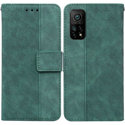 Geometric Embossed Leather Phone Case, For Xiaomi 12 / 12X, For Xiaomi 12 Pro, For Xiaomi Mi 10T Lite 5G, For Xiaomi Mi 10T Pro 5G / 10T 5G