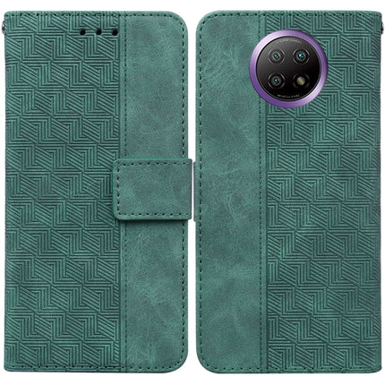 Geometric Embossed Leather Phone Case, For Xiaomi Redmi Note 9T / Note 9 5G, For Xiaomi Redmi Note 10 4G / Note 10S, For Xiaomi Redmi 8 / 8A, For Xiaomi Redmi 9 / 9 Prime / Poco M2