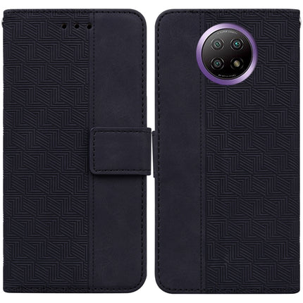 Geometric Embossed Leather Phone Case, For Xiaomi Redmi Note 9T / Note 9 5G, For Xiaomi Redmi Note 10 4G / Note 10S, For Xiaomi Redmi 8 / 8A, For Xiaomi Redmi 9 / 9 Prime / Poco M2