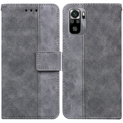 Geometric Embossed Leather Phone Case, For Xiaomi Redmi Note 9T / Note 9 5G, For Xiaomi Redmi Note 10 4G / Note 10S, For Xiaomi Redmi 8 / 8A, For Xiaomi Redmi 9 / 9 Prime / Poco M2