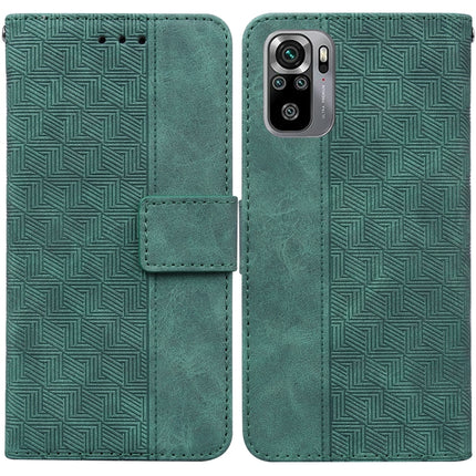 Geometric Embossed Leather Phone Case, For Xiaomi Redmi Note 9T / Note 9 5G, For Xiaomi Redmi Note 10 4G / Note 10S, For Xiaomi Redmi 8 / 8A, For Xiaomi Redmi 9 / 9 Prime / Poco M2