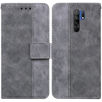 Geometric Embossed Leather Phone Case, For Xiaomi Redmi Note 9T / Note 9 5G, For Xiaomi Redmi Note 10 4G / Note 10S, For Xiaomi Redmi 8 / 8A, For Xiaomi Redmi 9 / 9 Prime / Poco M2