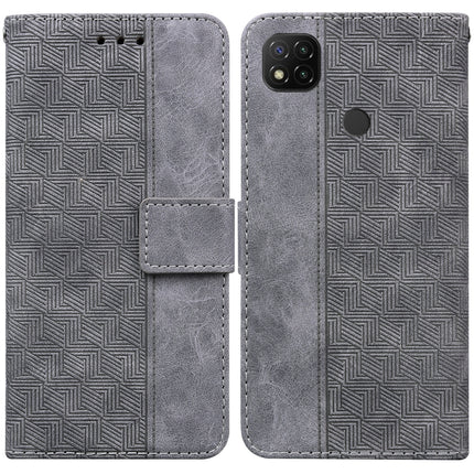 Geometric Embossed Leather Phone Case, For Xiaomi Redmi 9A, For Xiaomi Redmi 9C, For Xiaomi Redmi 10 / 10 Prime, For Xiaomi Redmi K40 / K40 Pro / Mi 11i