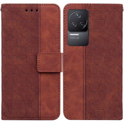 Geometric Embossed Leather Phone Case, For Xiaomi Redmi K50 / K50 Pro, For Xiaomi Redmi Note 7S / Note 7, For Xiaomi Redmi Note 8, For Xiaomi Redmi Note 8 Pro