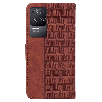 Geometric Embossed Leather Phone Case, For Xiaomi Redmi K50 / K50 Pro, For Xiaomi Redmi Note 7S / Note 7, For Xiaomi Redmi Note 8, For Xiaomi Redmi Note 8 Pro
